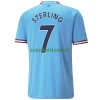 Maillot de Supporter Manchester City Sterling 7 Domicile 2022-23 Pour Homme